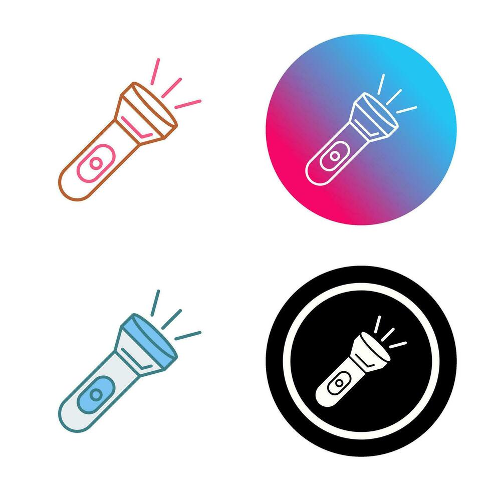 Flash Light Vector Icon