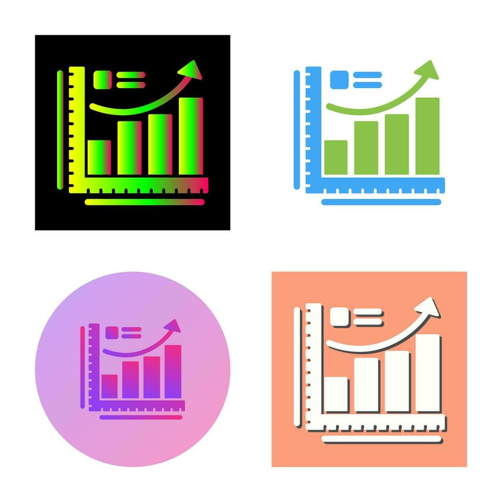Growth Chart Vector Icon