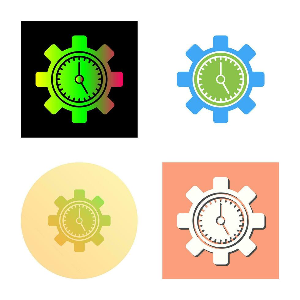 Time Management Vector Icon