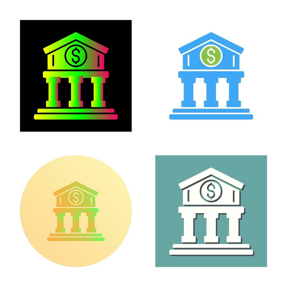 Bank Vector Icon