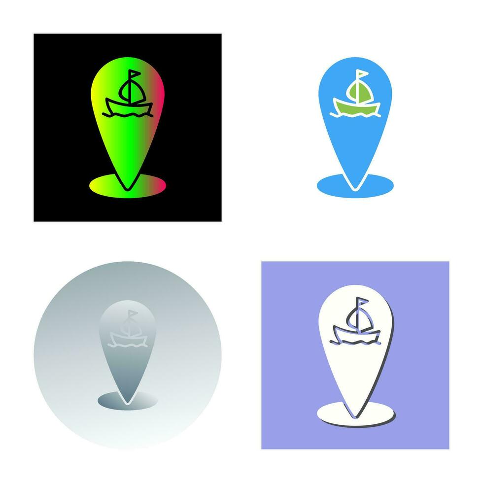 Shipping Location Vector Icon