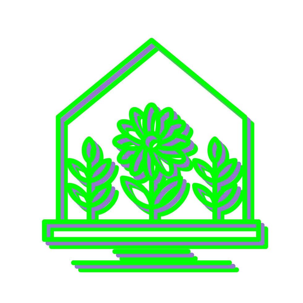 icono de vector de casa de campo