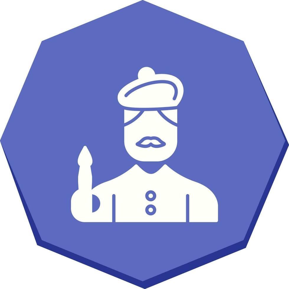 Artist Vector Icon