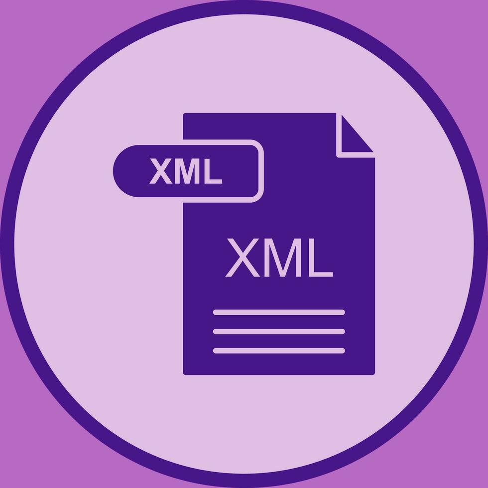 XML Vector Icon
