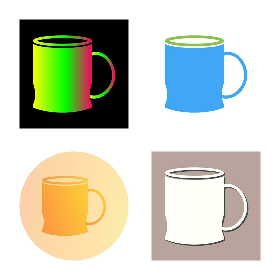 icono de vector de taza de café