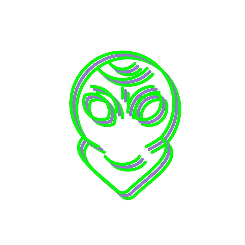 Alien Vector Icon