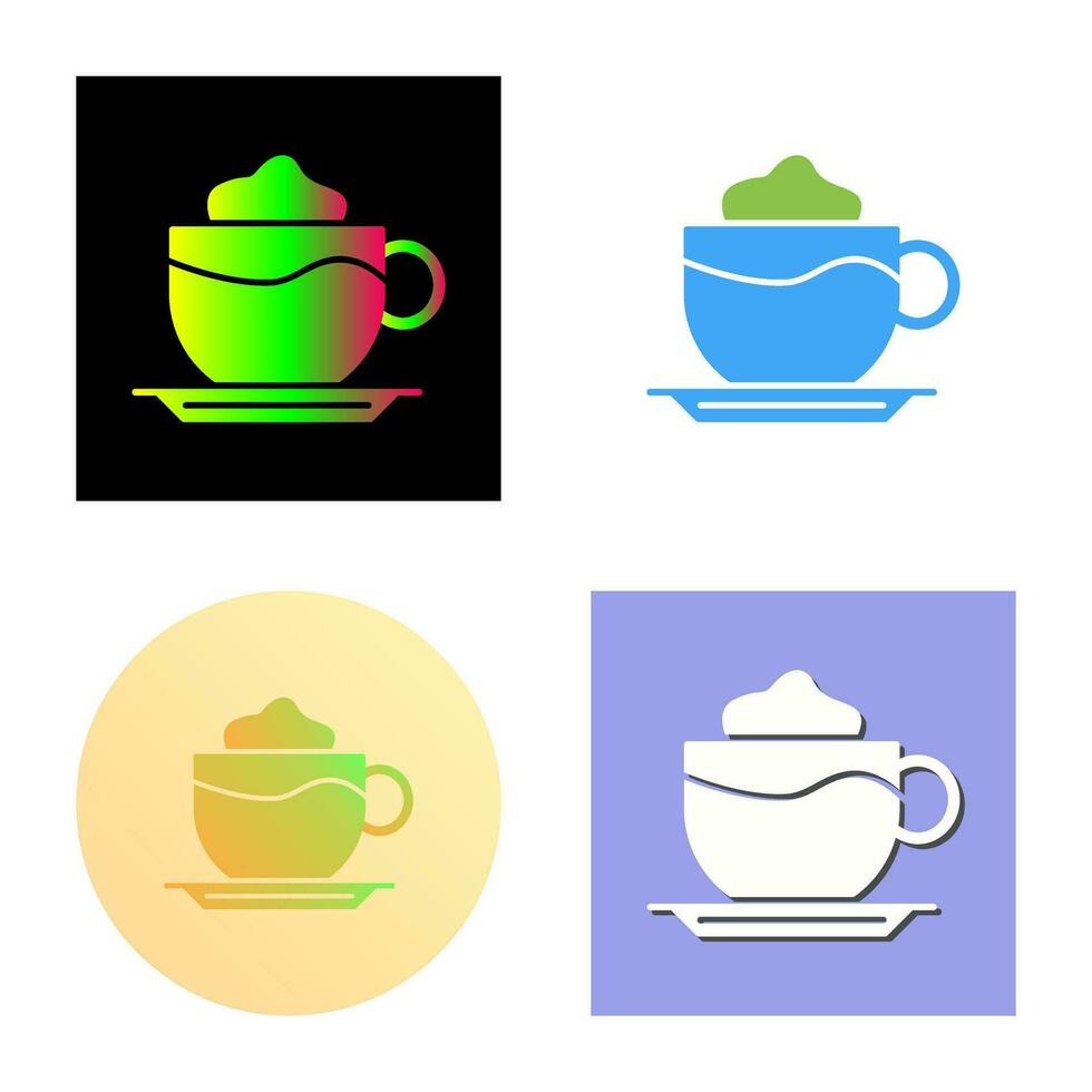 Latte Vector Icon