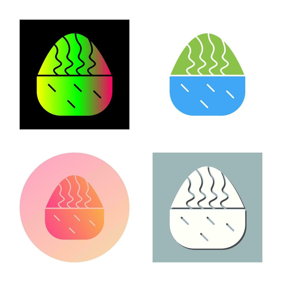 Cream Muffin Vector Icon