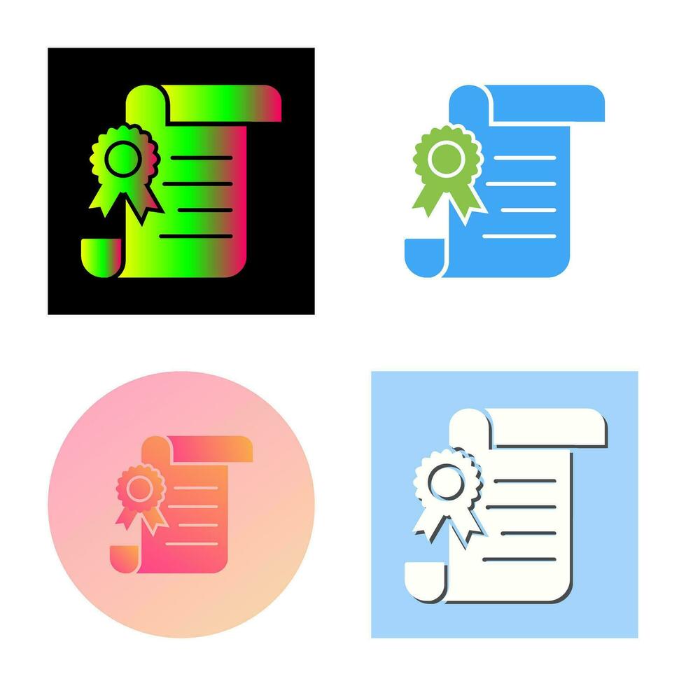 Legal Paper Vector Icon