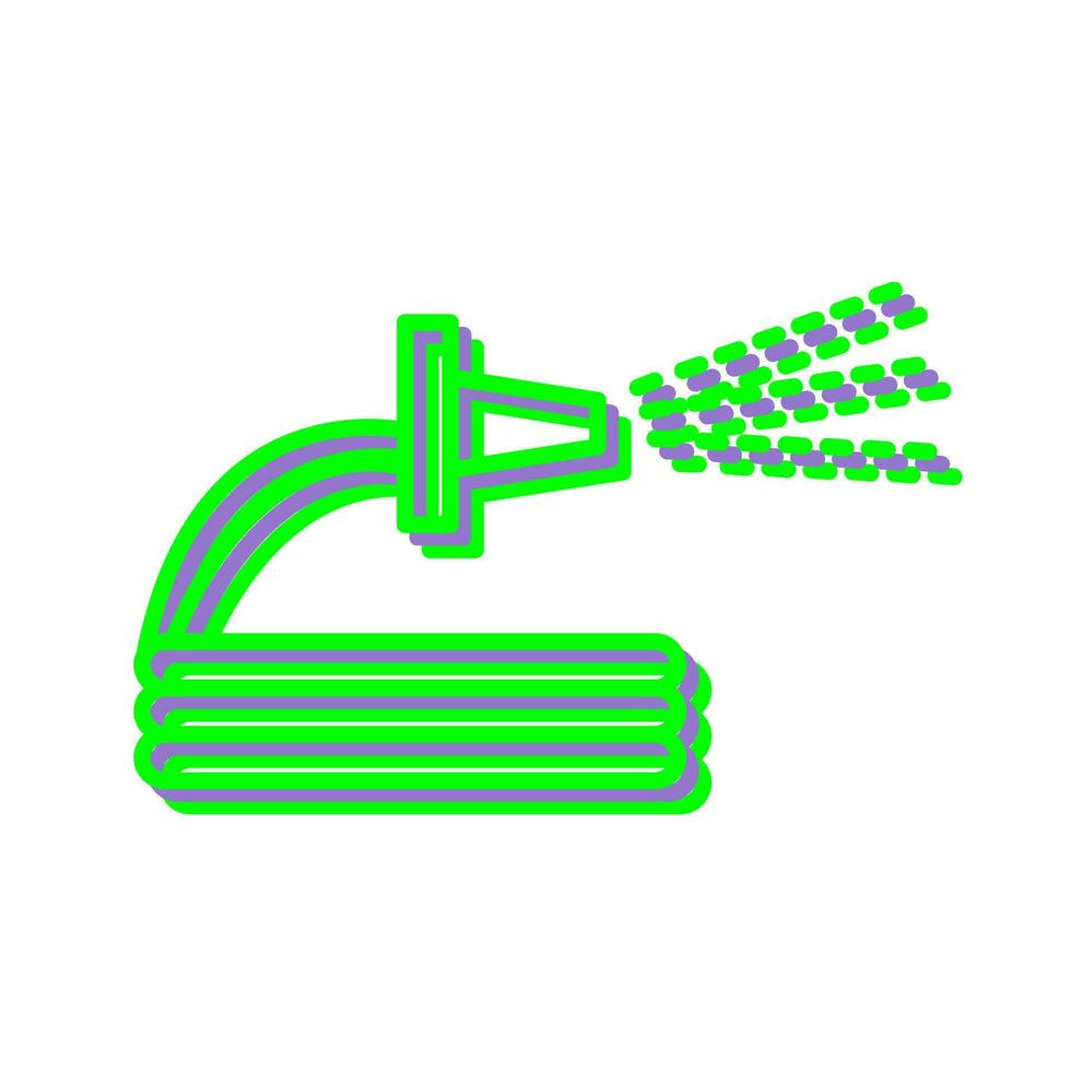 Unique Spraying Water Vector Icon