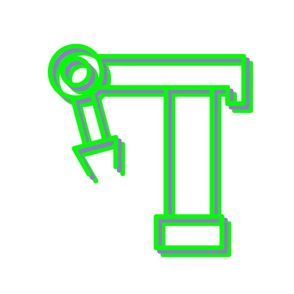 Robotic Arm Vector Icon