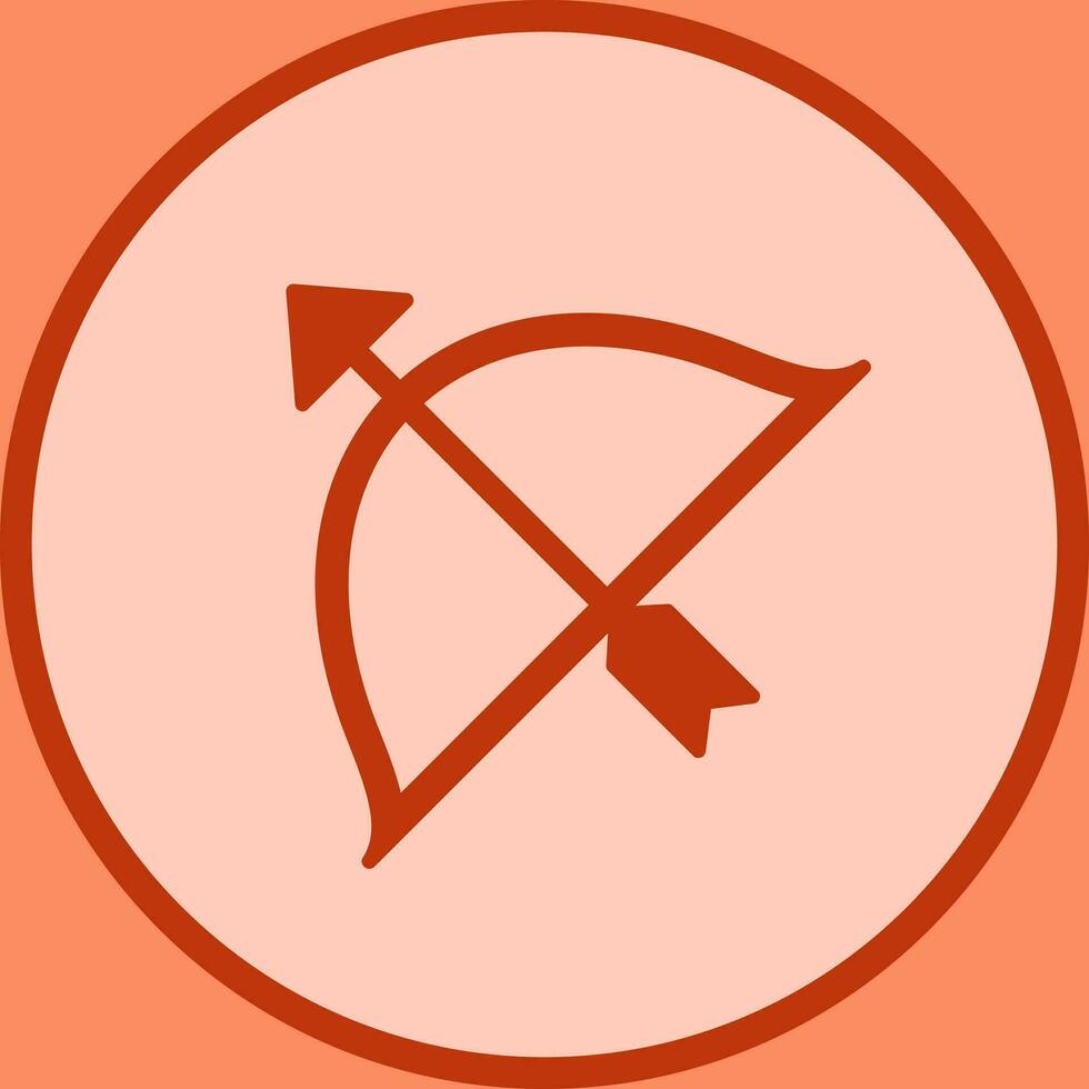 Unique Archery Vector Icon