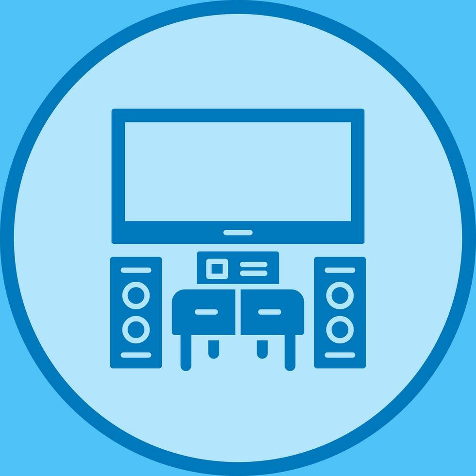 Home Theater Vector Icon