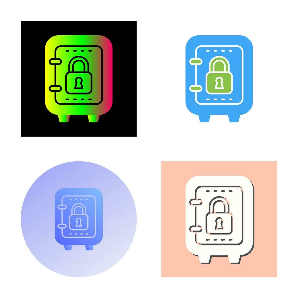 Safe Box Vector Icon