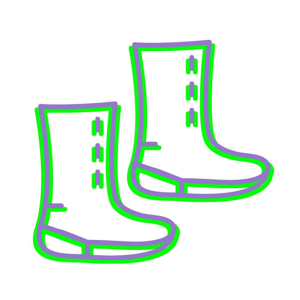 Unique Boots Vector Icon