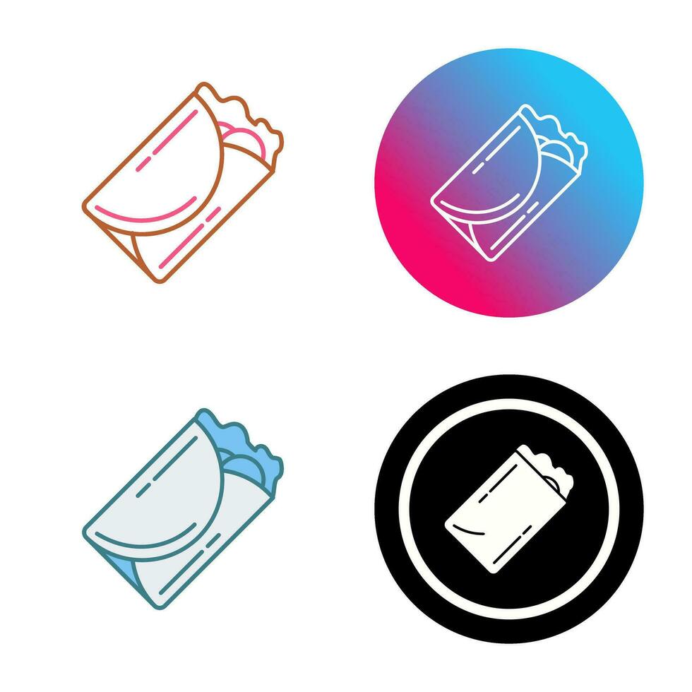 Kebab Vector Icon