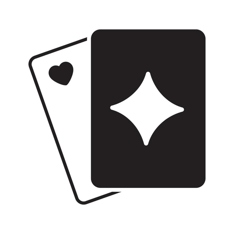 playing card  vector Design Symbol illustration