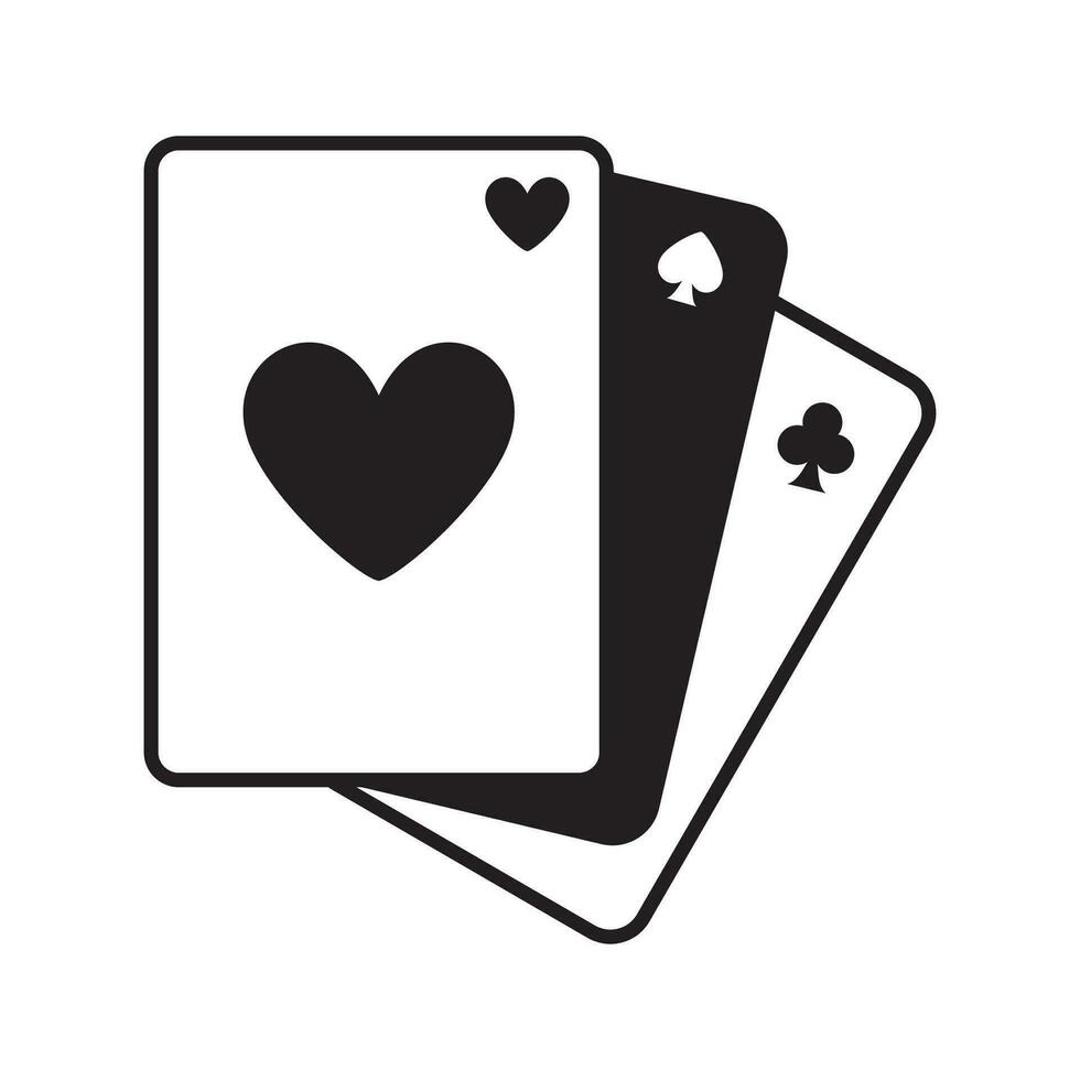 playing card  vector Design Symbol illustration