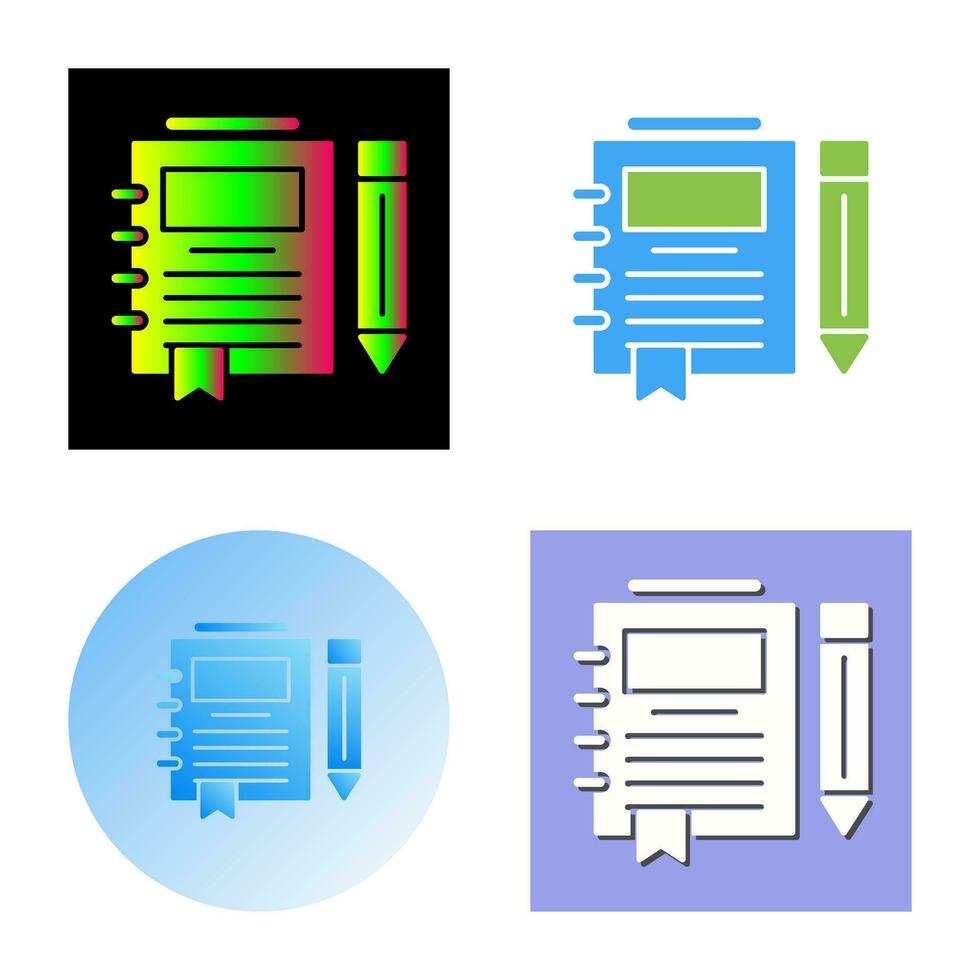 Journal Vector Icon