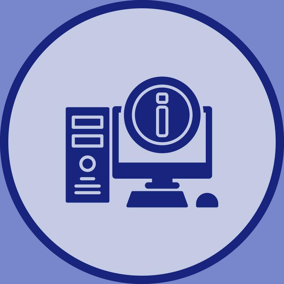 Computer Vector Icon