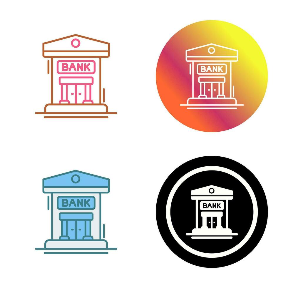 Bank Vector Icon