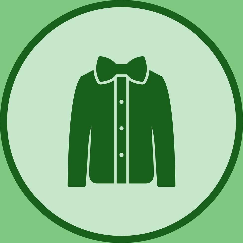 Shirt with Bow Vector Icon