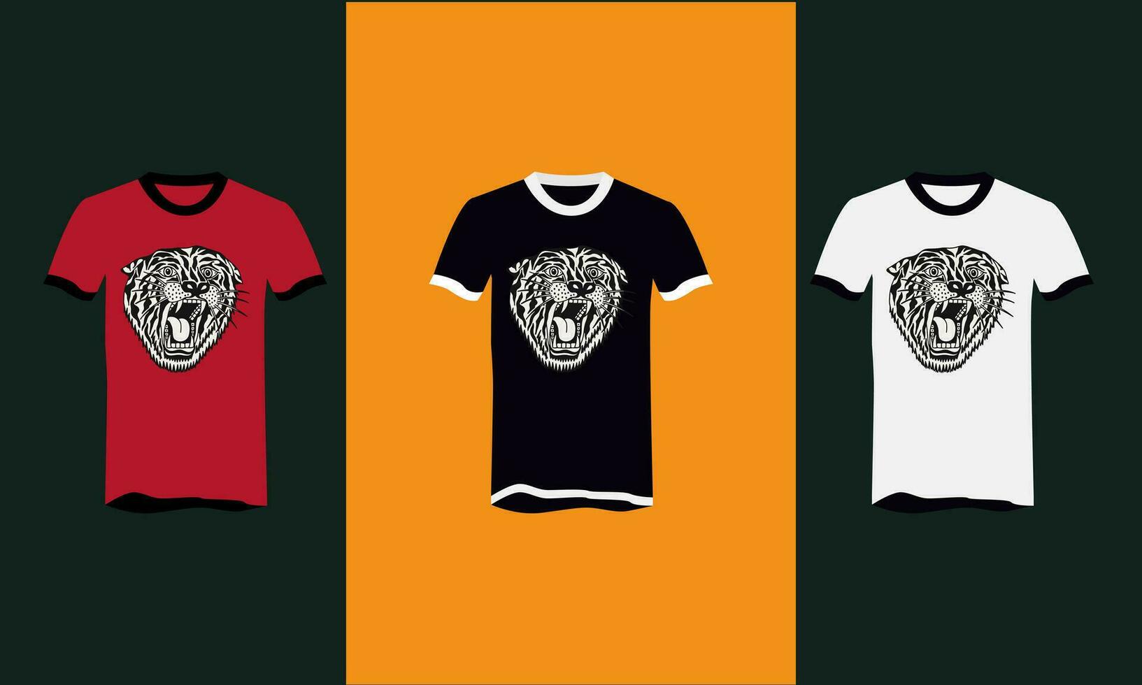 cabeza leopardo negro y blanco vector t camisa diseño