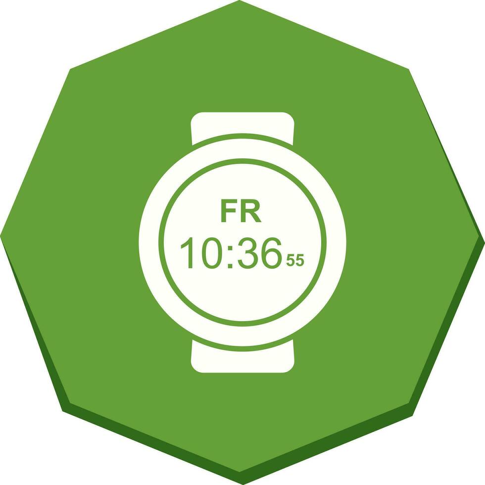 icono de vector de reloj deportivo