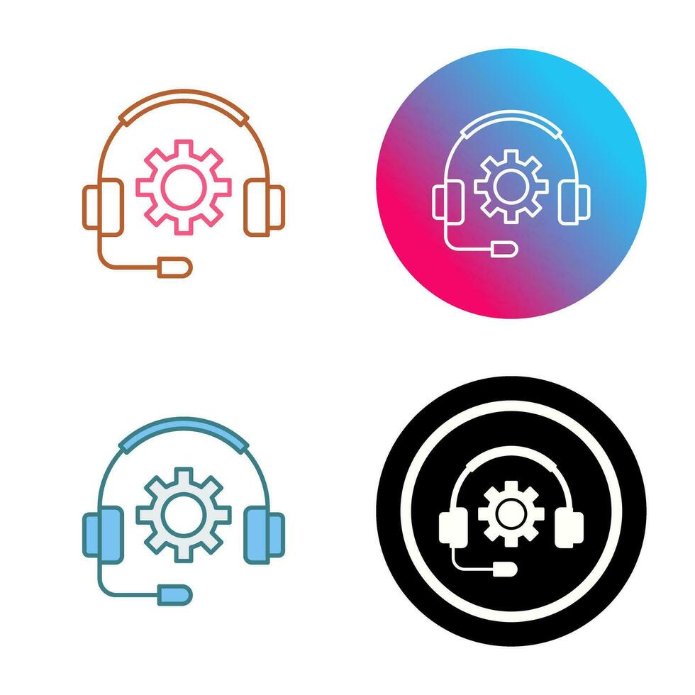 Customer Support Vector Icon