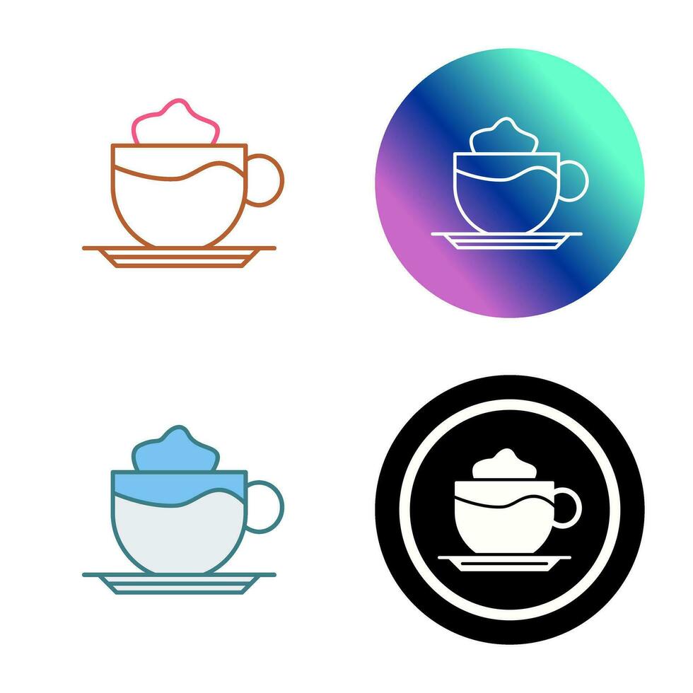 Latte Vector Icon