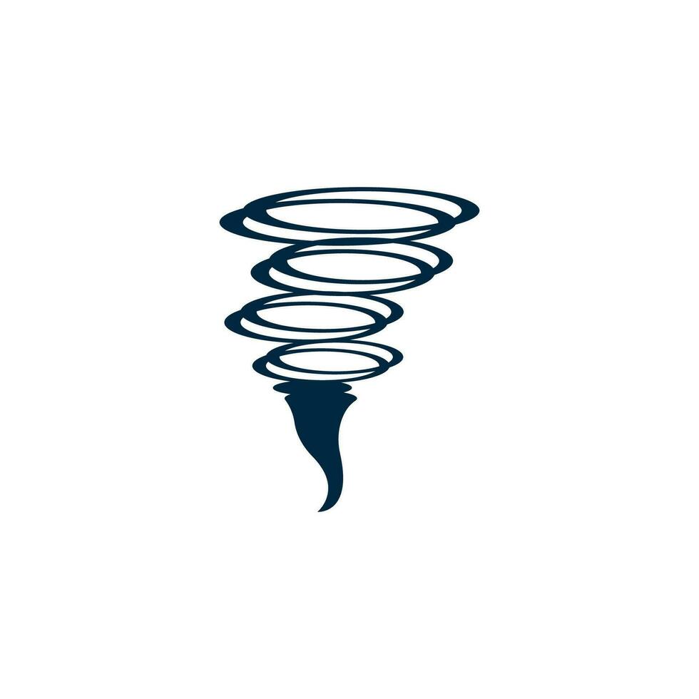 tornado logo símbolo vector ilustración diseño