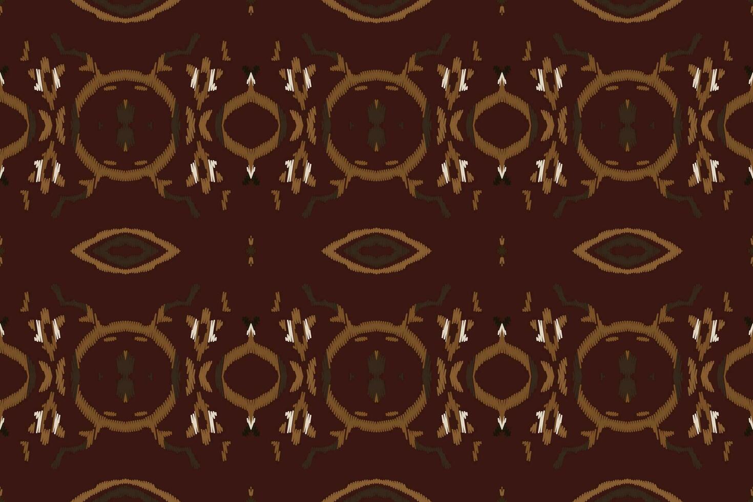 Motif Ikat Paisley Embroidery Background. Ikat Diamond Geometric Ethnic Oriental Pattern Traditional. Ikat Aztec Style Abstract Design for Print Texture,fabric,saree,sari,carpet. vector