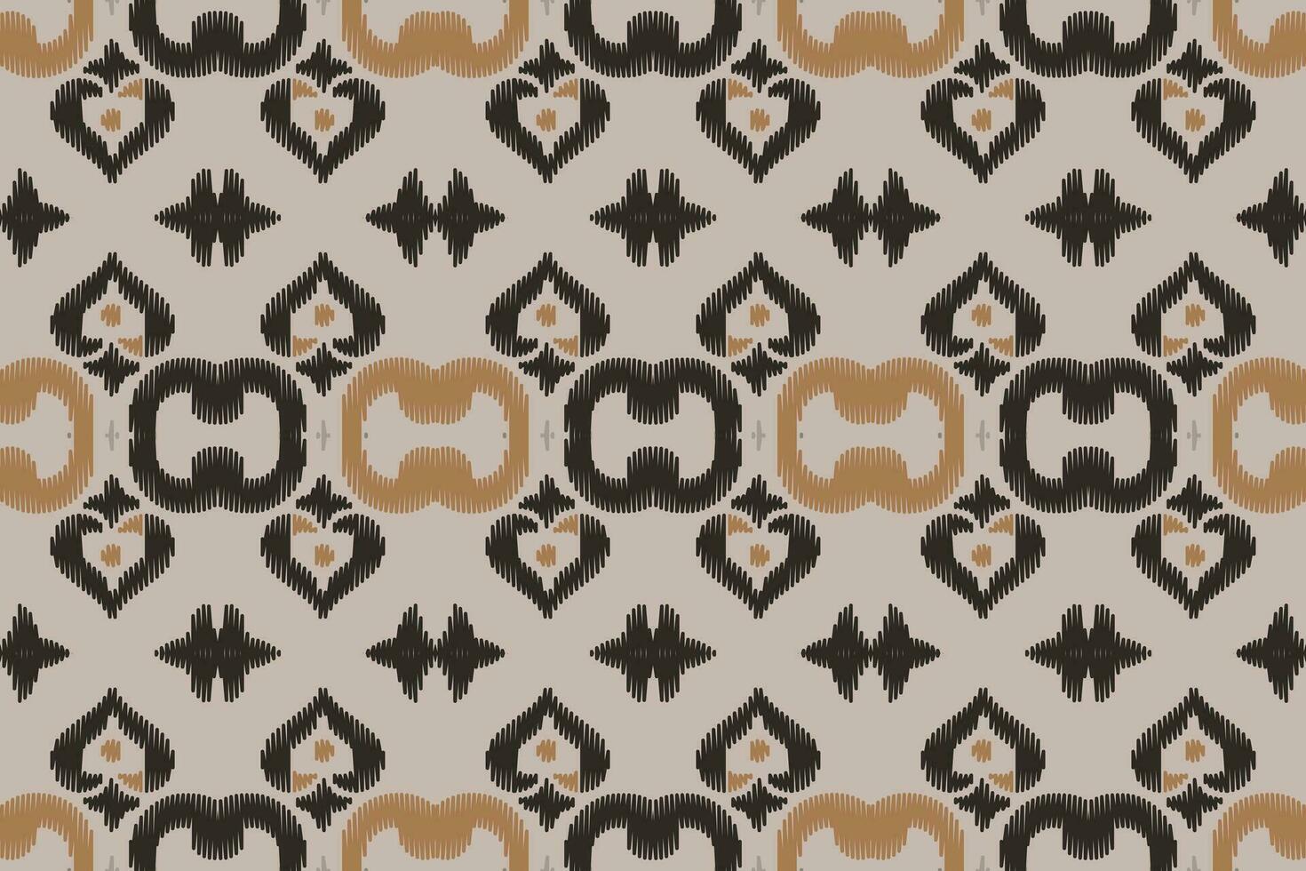 Motif Ikat Paisley Embroidery Background. Ikat Aztec Geometric Ethnic Oriental Pattern traditional.aztec Style Abstract Vector illustration.design for Texture,fabric,clothing,wrapping,sarong.