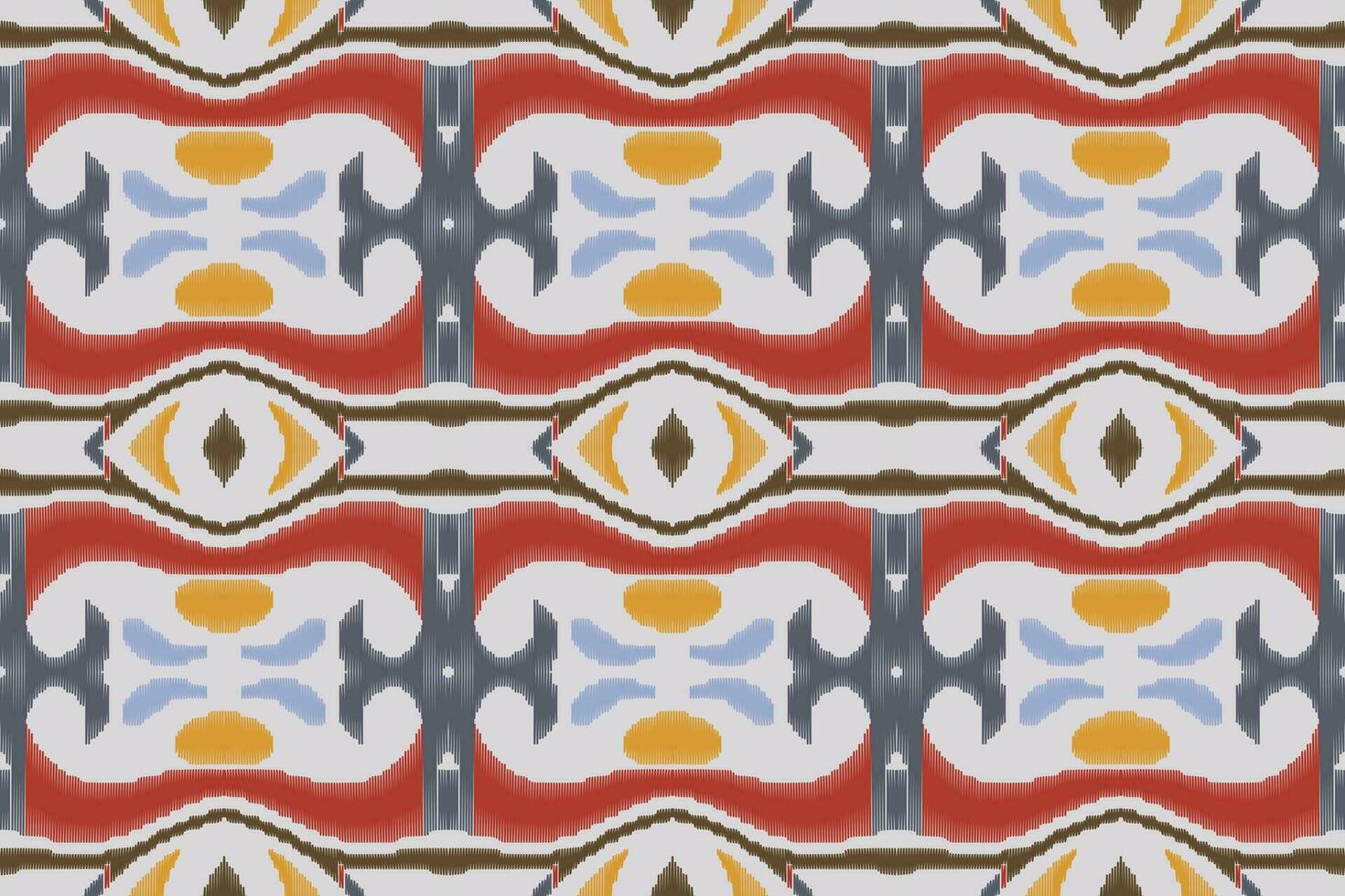 ikat damasco cachemir bordado antecedentes. ikat rayas geométrico étnico oriental modelo tradicional. ikat azteca estilo resumen diseño para impresión textura,tela,sari,sari,alfombra. vector