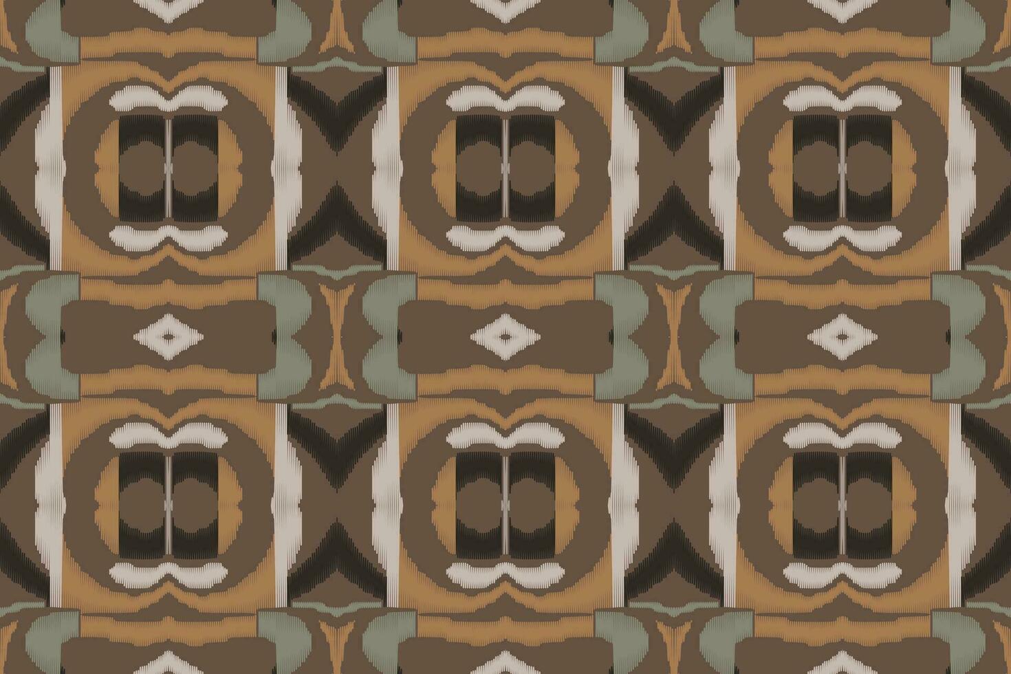 ikat damasco cachemir bordado antecedentes. ikat vector geométrico étnico oriental modelo tradicional. ikat azteca estilo resumen diseño para impresión textura,tela,sari,sari,alfombra.