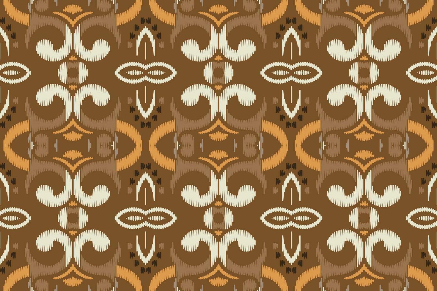 ikat floral cachemir bordado antecedentes. ikat flor geométrico étnico oriental modelo tradicional. ikat azteca estilo resumen diseño para impresión textura,tela,sari,sari,alfombra. vector