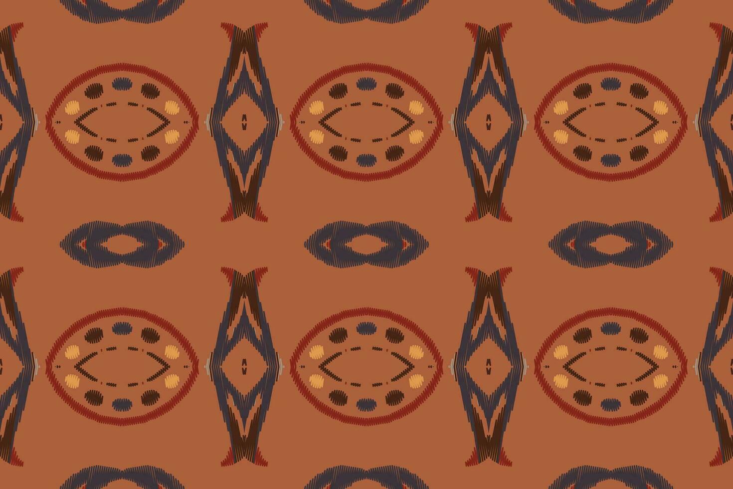 ikat floral cachemir bordado antecedentes. ikat triángulo geométrico étnico oriental modelo tradicional.azteca estilo resumen vector ilustración.diseño para textura,tela,ropa,envoltura,pareo.