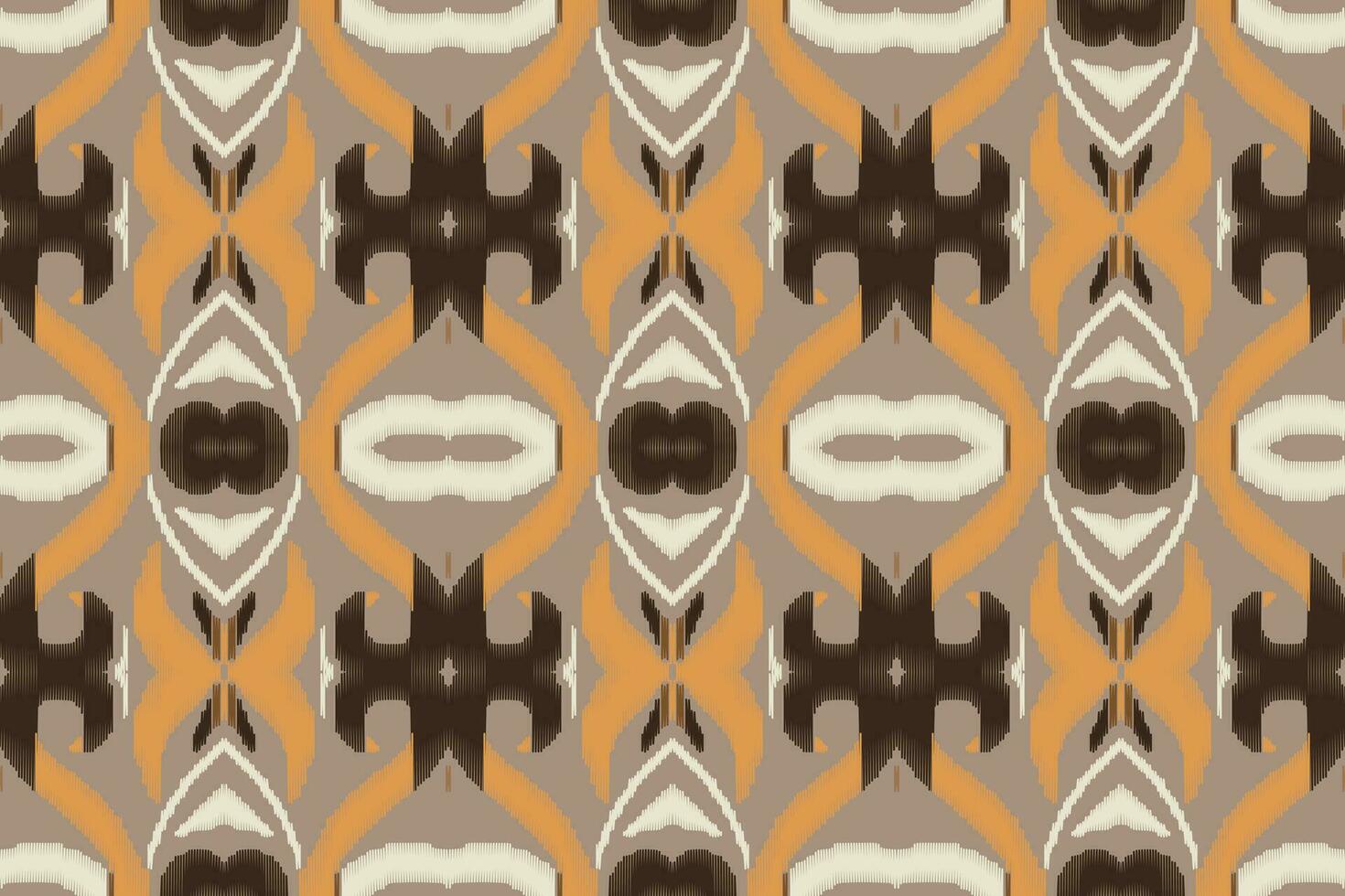 Ikat Floral Paisley Embroidery Background. Ikat Diamond Geometric Ethnic Oriental Pattern traditional.aztec Style Abstract Vector illustration.design for Texture,fabric,clothing,wrapping,sarong.