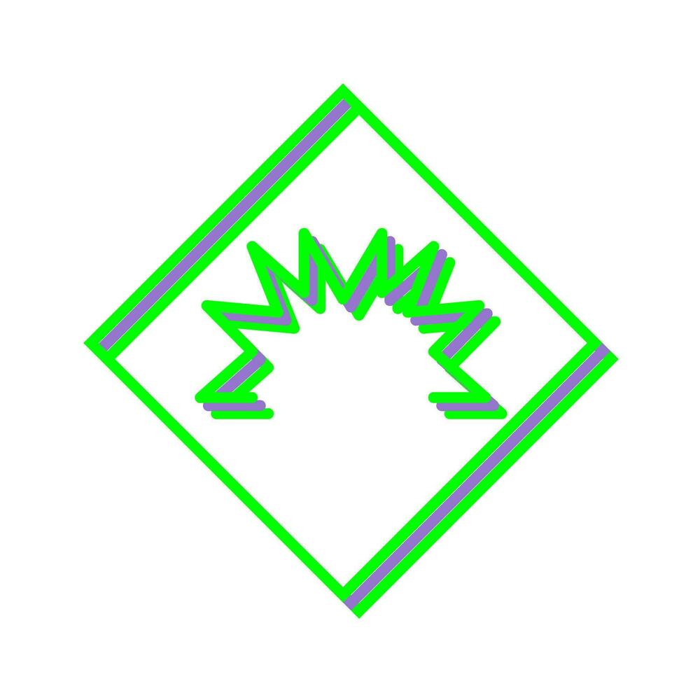 Danger of Welding Flash Vector Icon