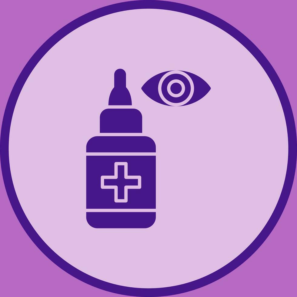 Eye Drop Vector Icon