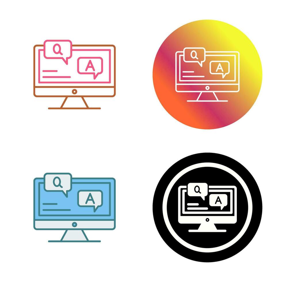 Faq Vector Icon