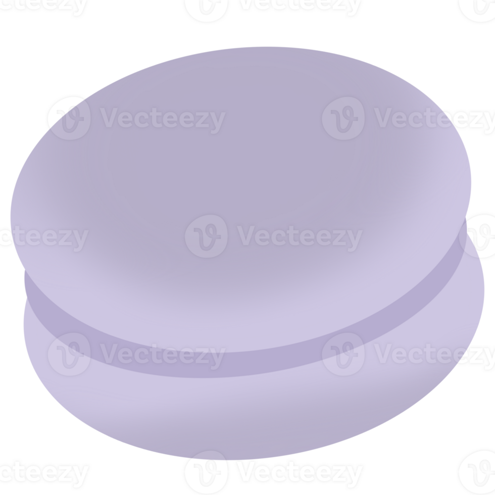A purple Macaron png