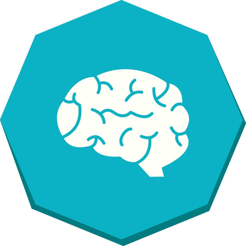 icono de vector de cerebro