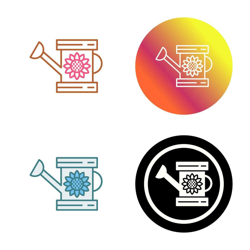 Watering Can Vector Icon