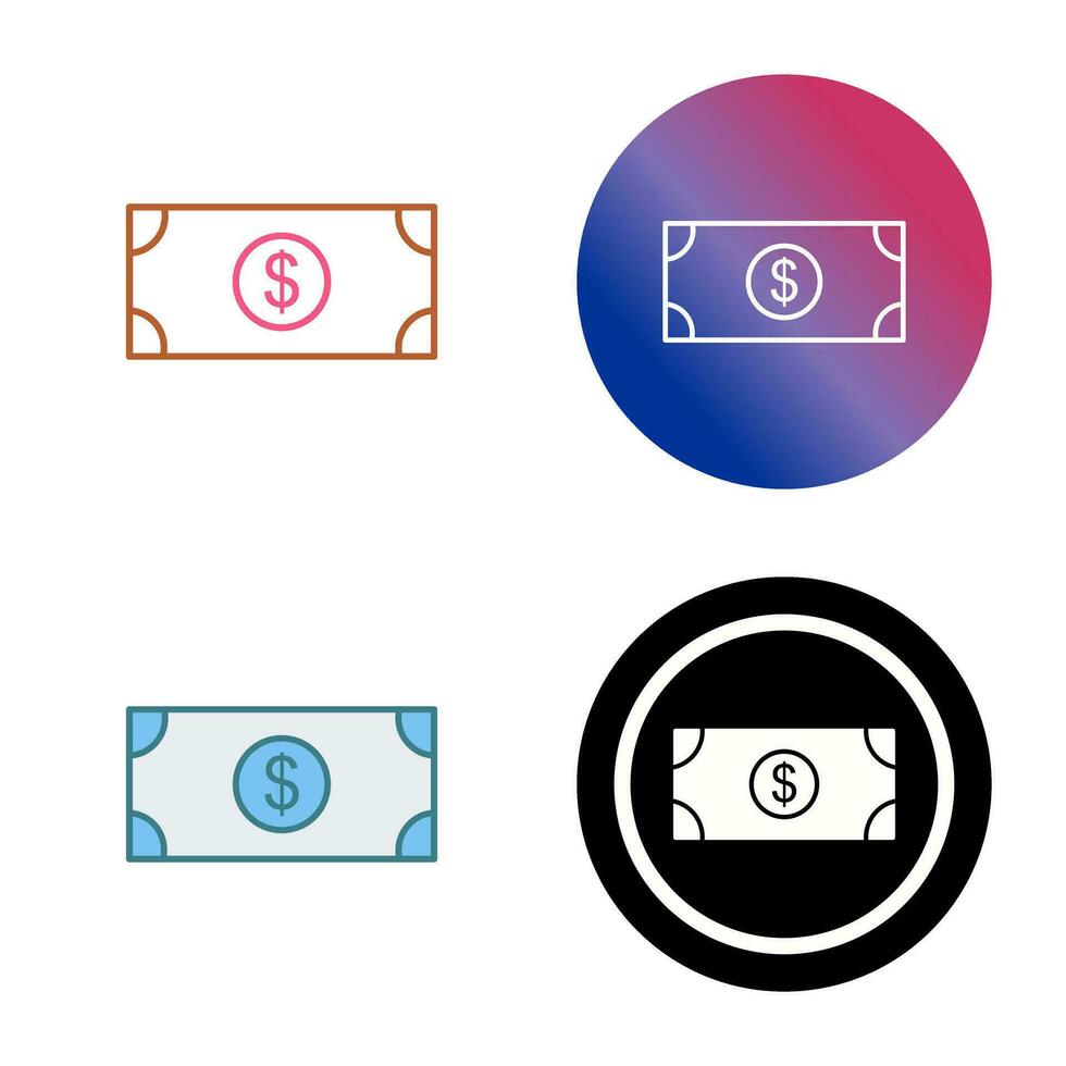 Dollar Bill Vector Icon