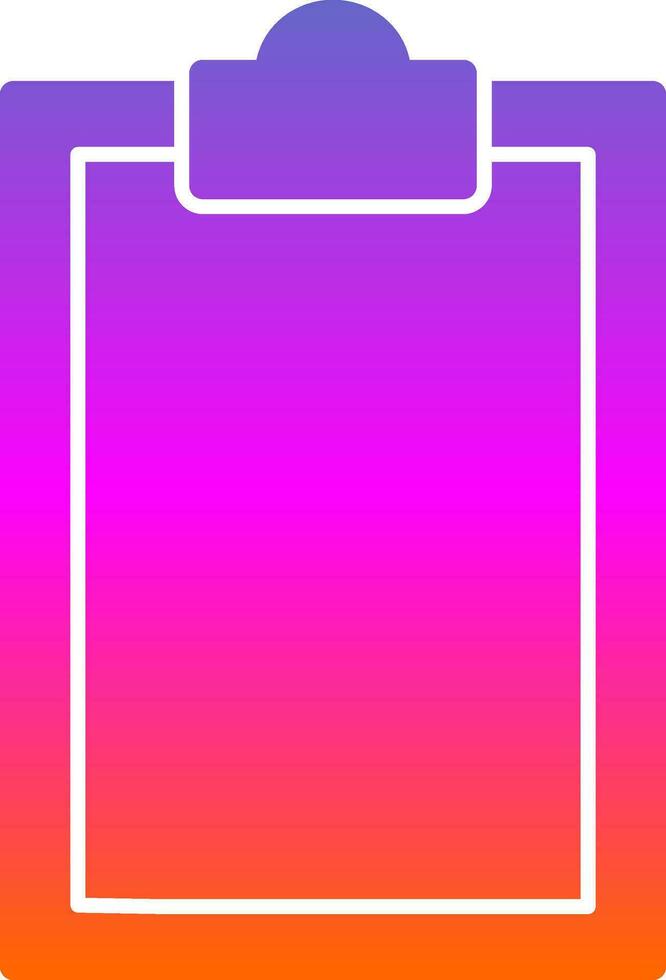Clipboard Vector Icon Design
