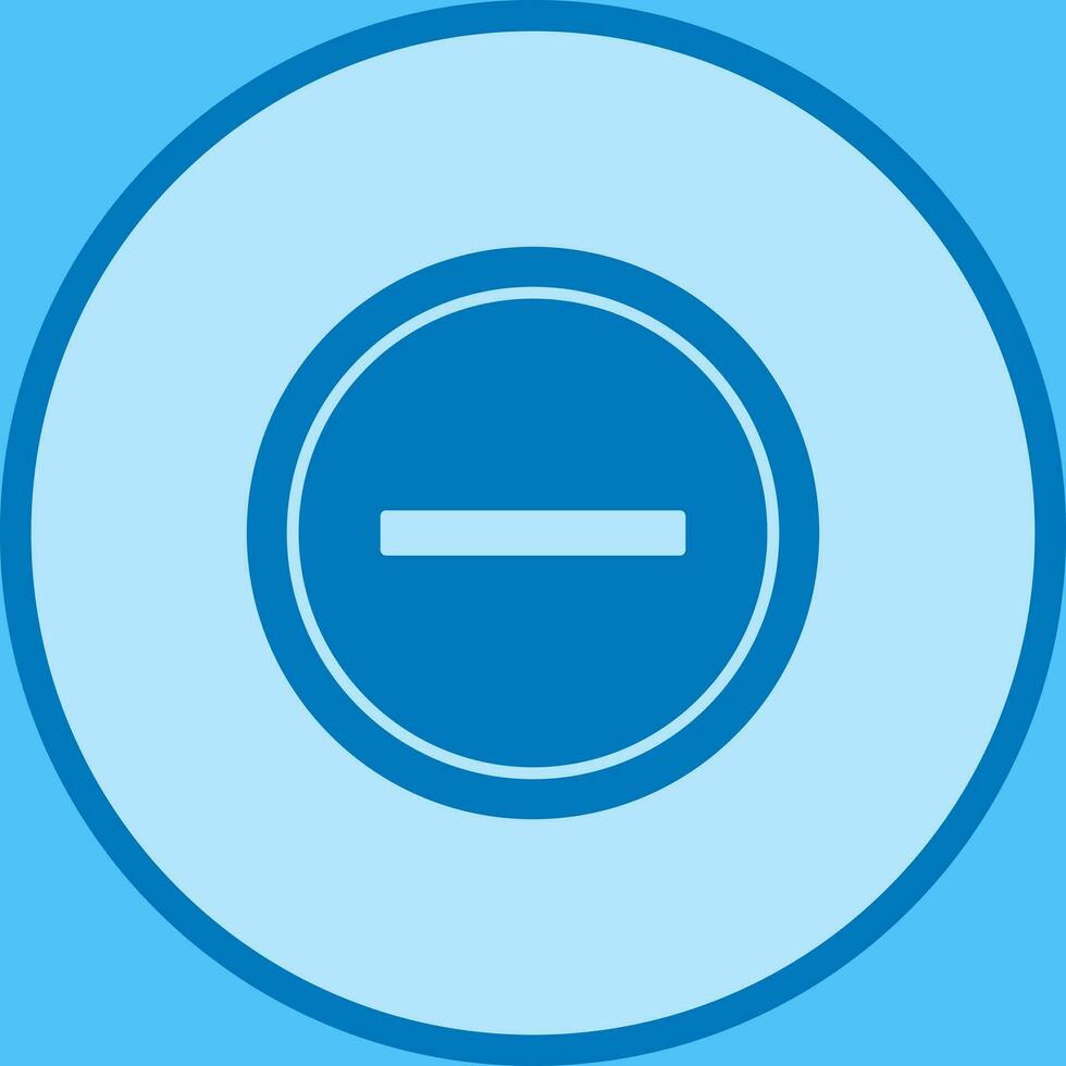 Entry Prohibited Vector Icon