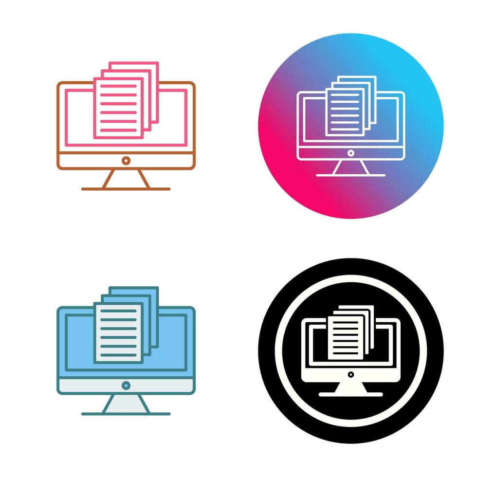 Document Vector Icon