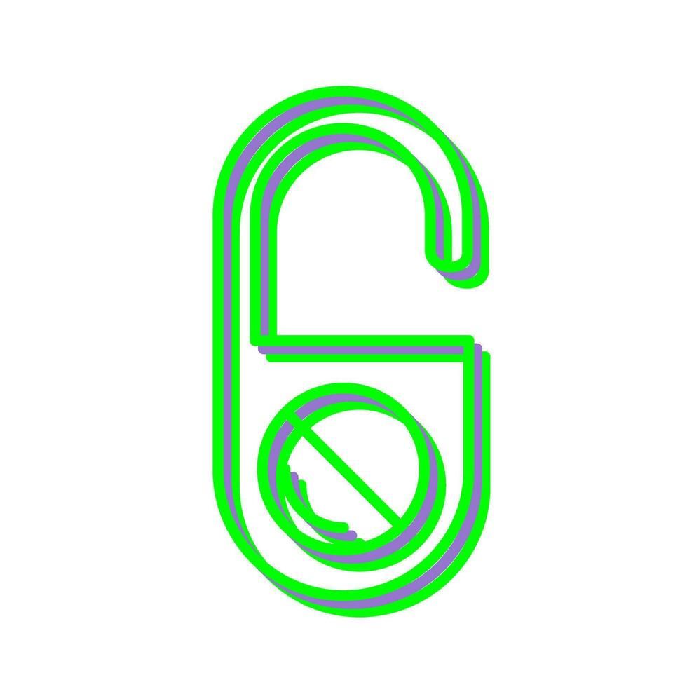 Do Not Disturb Vector Icon