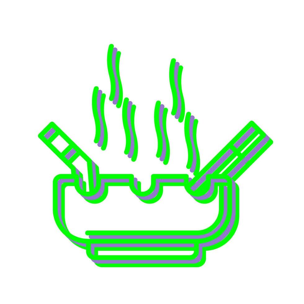 Ashtray Vector Icon